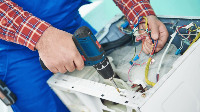 Pamukova Baxi Baxi çamaşır makinesi kart tamiri – Su almama arızası orijinal parça ile giderildi. - Teknik servis örneği